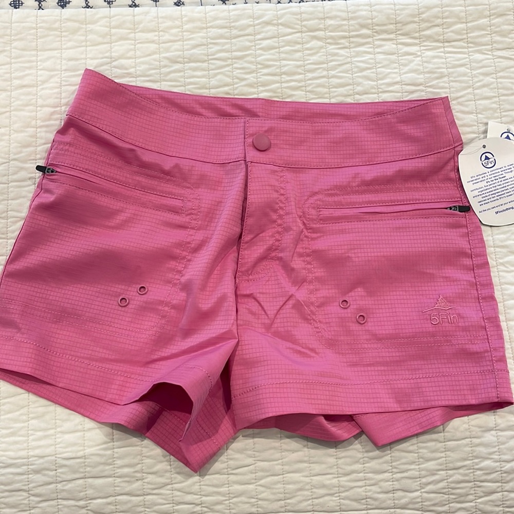 5Fin short pink size 4